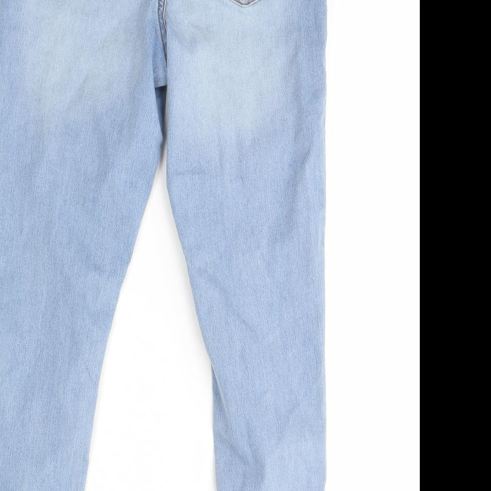 George Womens Blue  Denim Skinny Jeans Size 10 L28 in