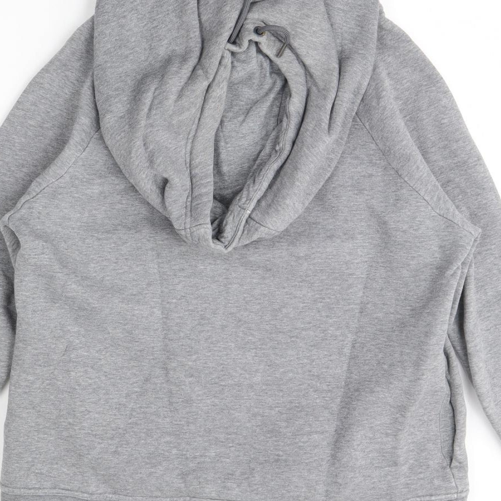 nike  Womens Grey   Pullover Hoodie Size S