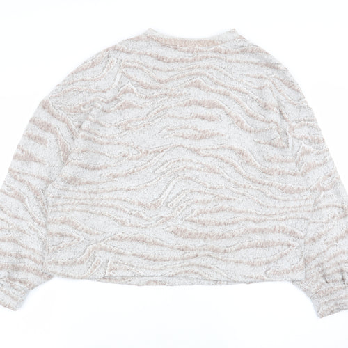 Asda George Womens Multicoloured Striped  Pullover Jumper Size S