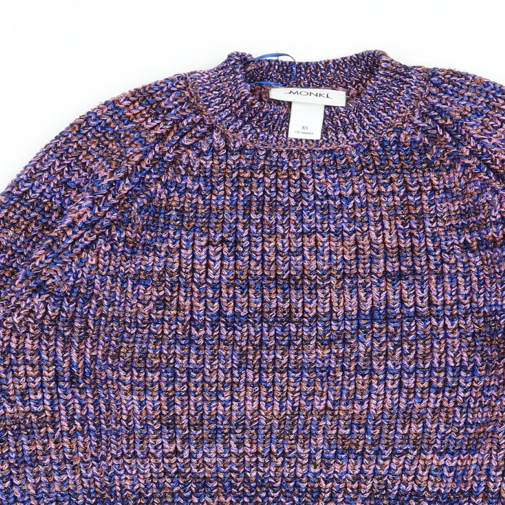Monki Womens Multicoloured   Pullover Jumper Size XS