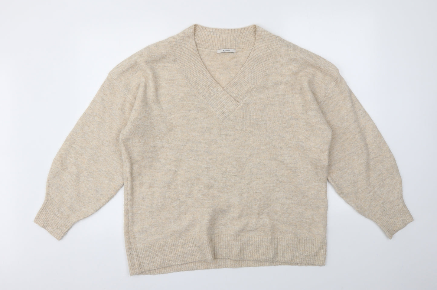 TU Womens Ivory   Pullover Jumper Size L