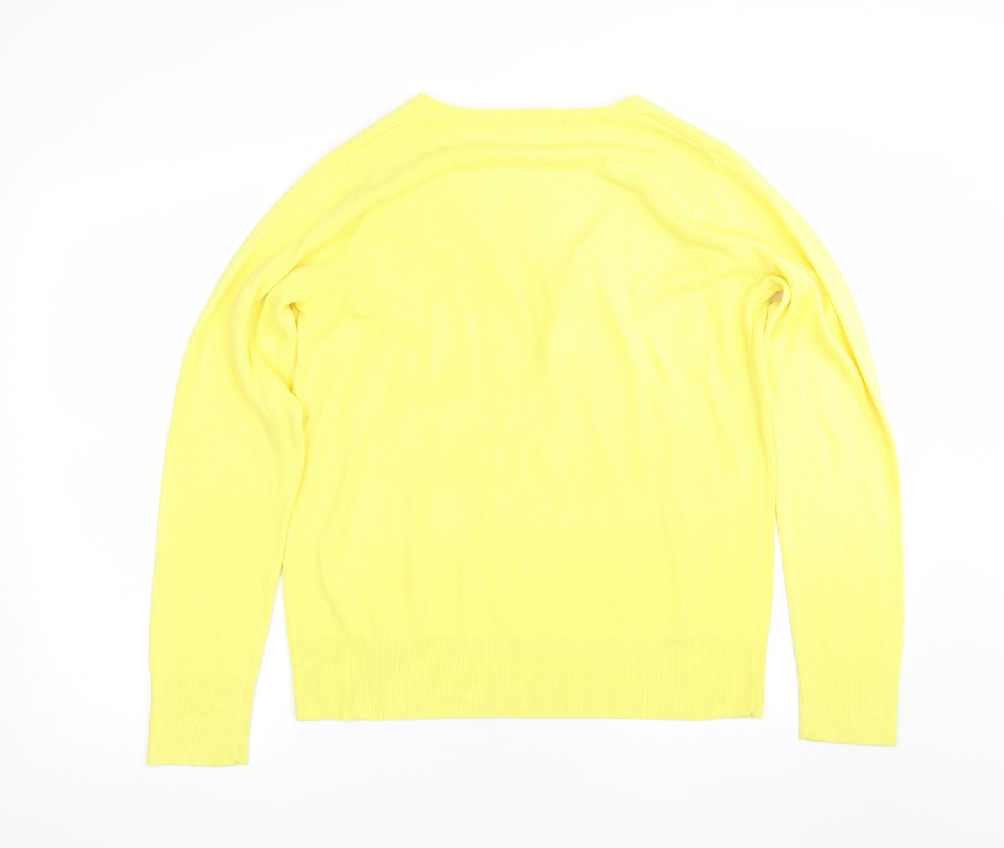 NEXT Womens Yellow   Pullover Jumper Size 18