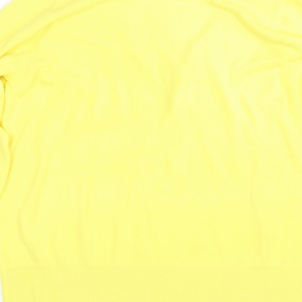 NEXT Womens Yellow   Pullover Jumper Size 18