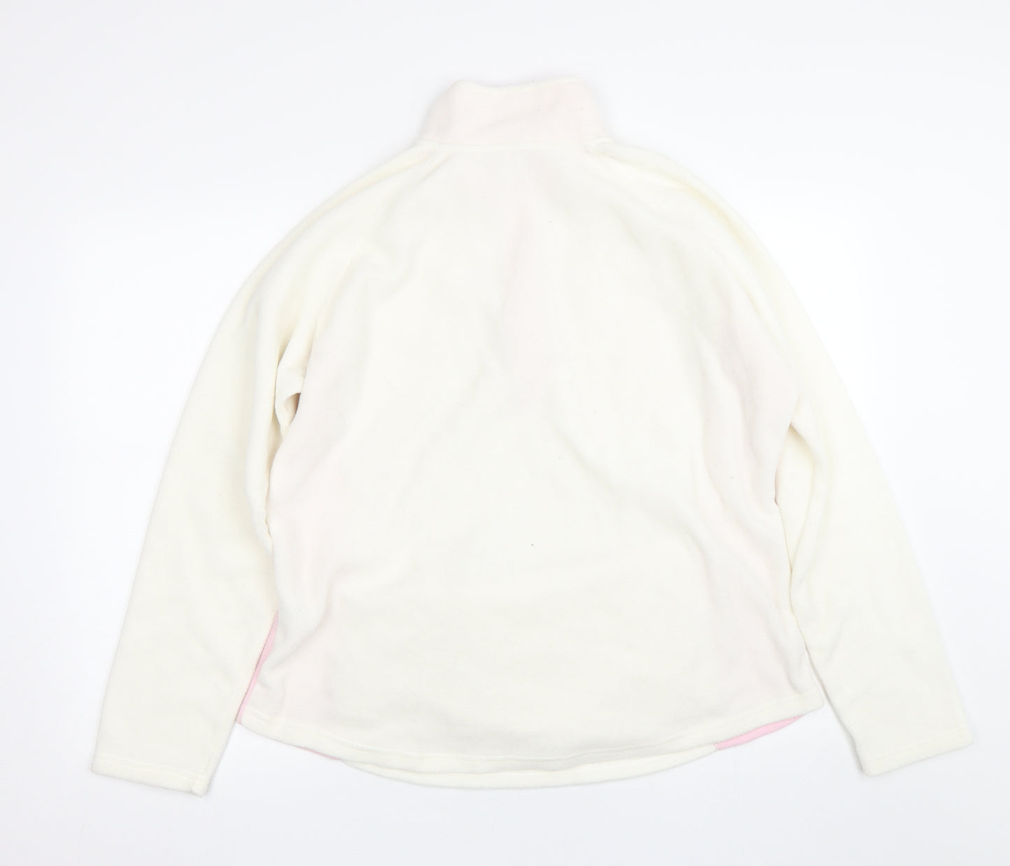 Evie Womens White   Pullover Sweatshirt Size 22