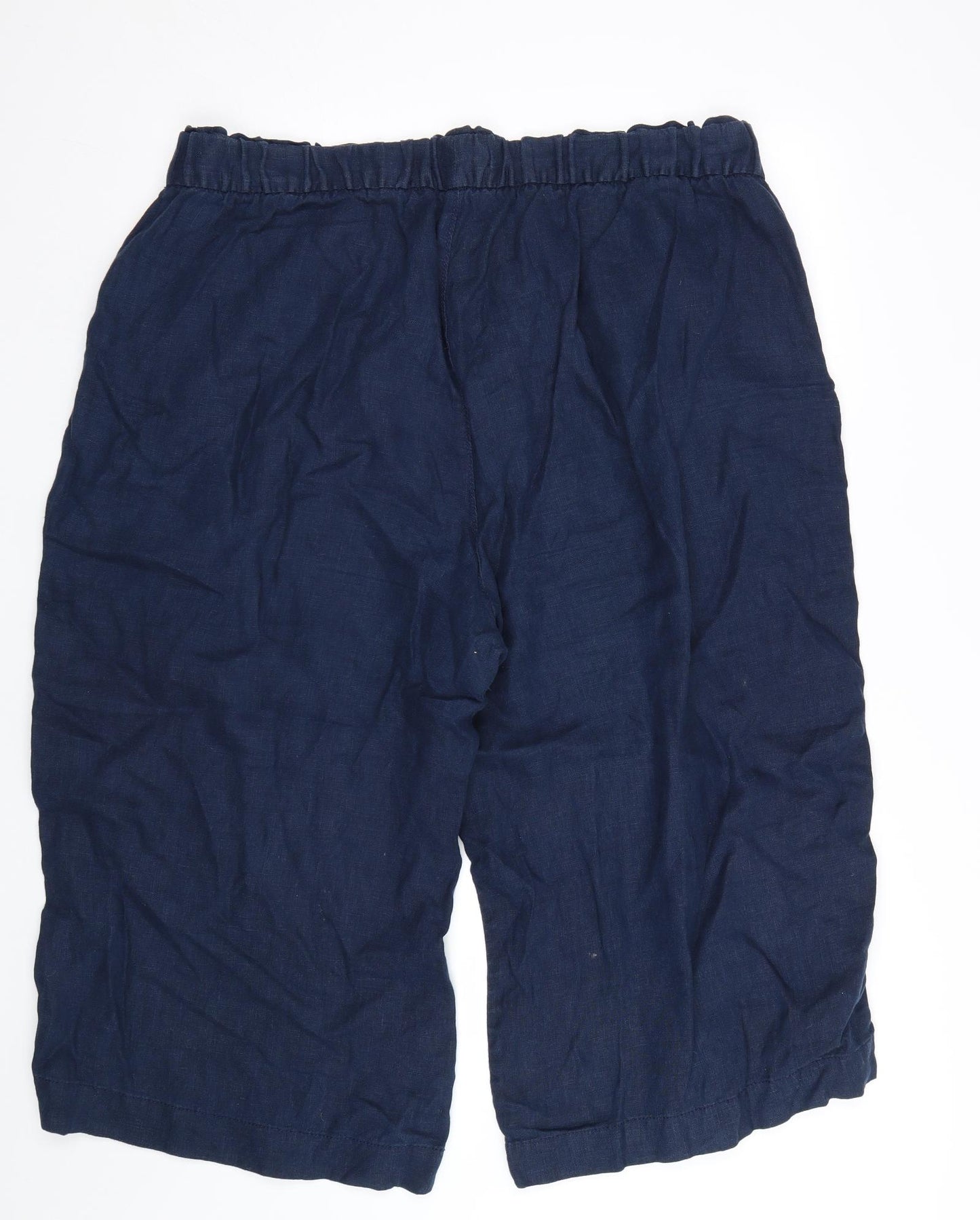 M&S Womens Blue   Cut-Off Shorts Size 20