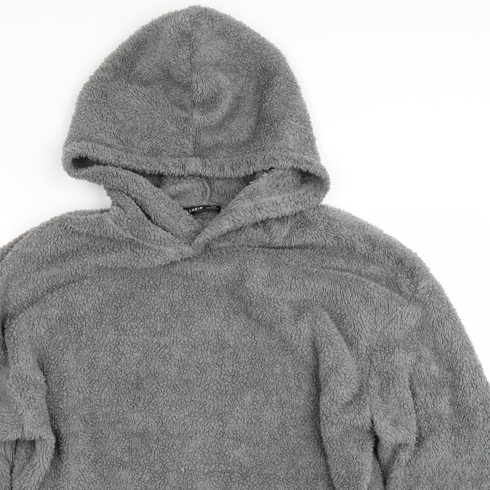 Shien Womens Grey   Pullover Hoodie Size XL