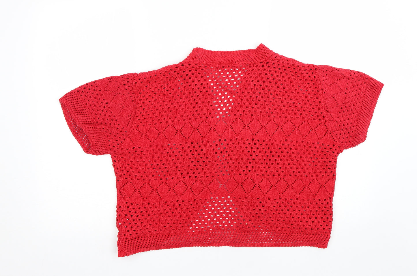 CHIC Womens Red   Cape Jumper Size M