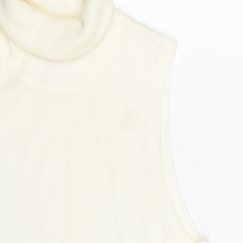 George Womens Beige   Vest Jumper Size 14