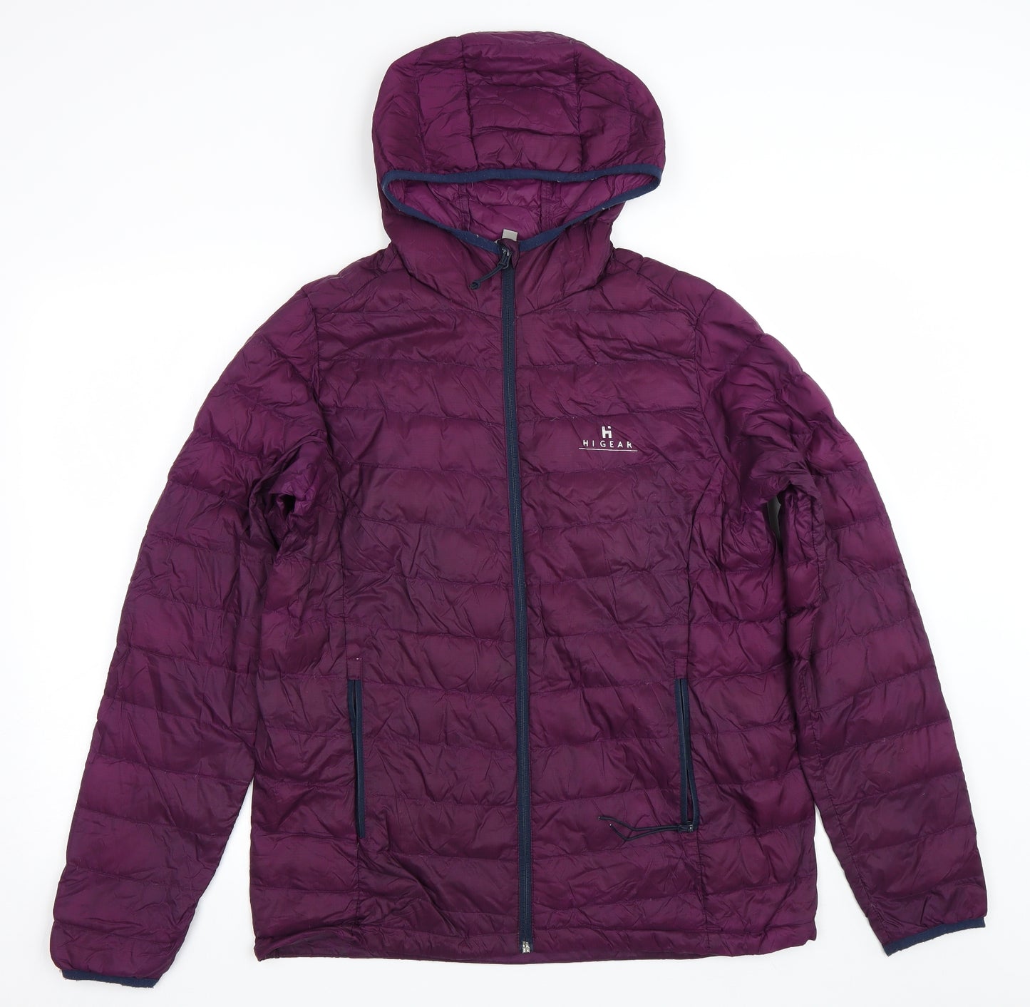 Hi Gear Womens Purple   Puffer Jacket Coat Size 14