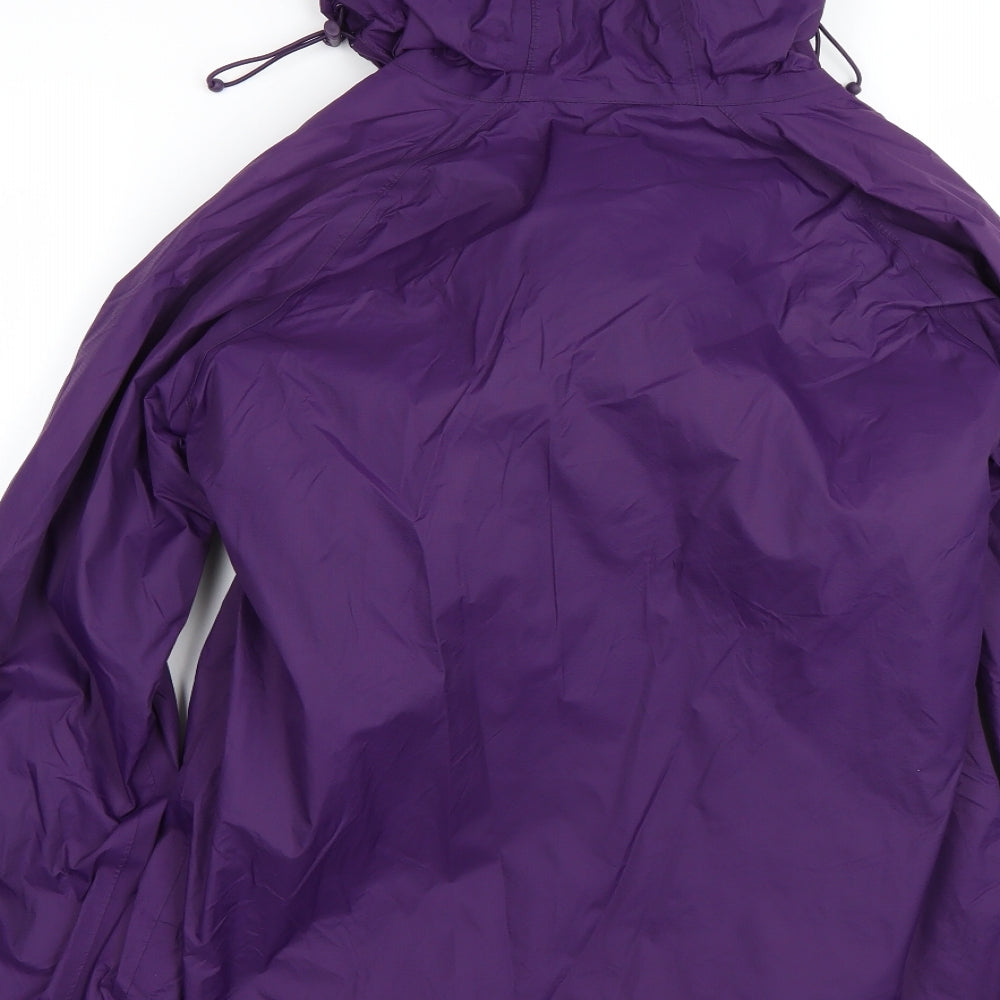 Mountain Warehouse Womens Purple   Rain Coat Coat Size 12