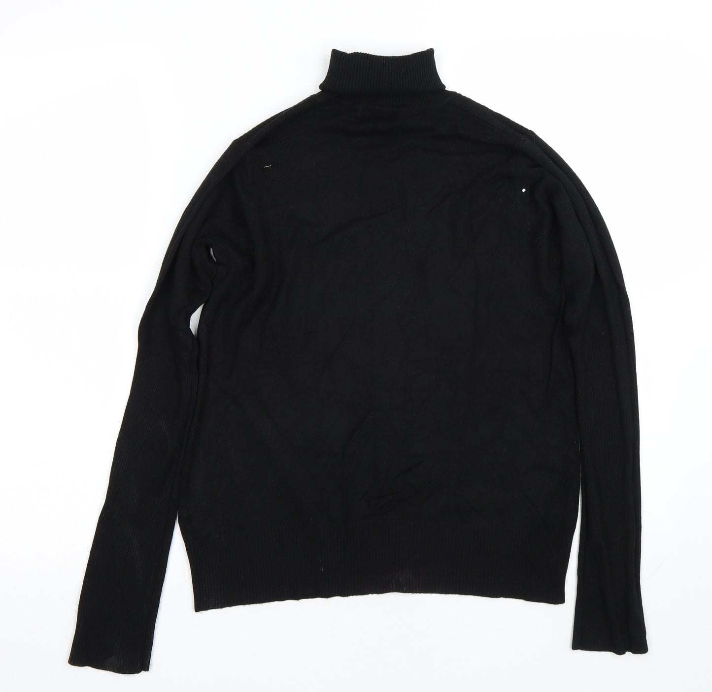 George Womens Black   Wrap T-Shirt Size 14