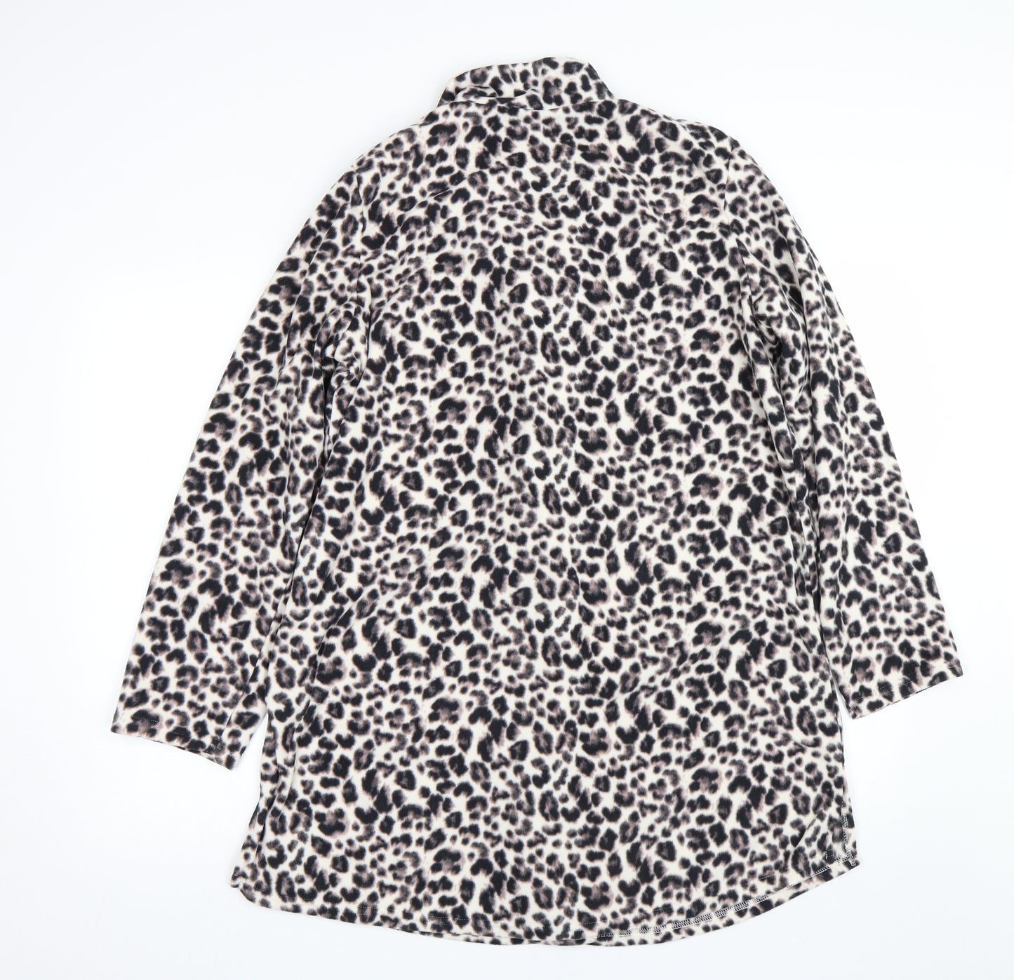 George Womens Brown Animal Print  Top Pyjama Top Size 18