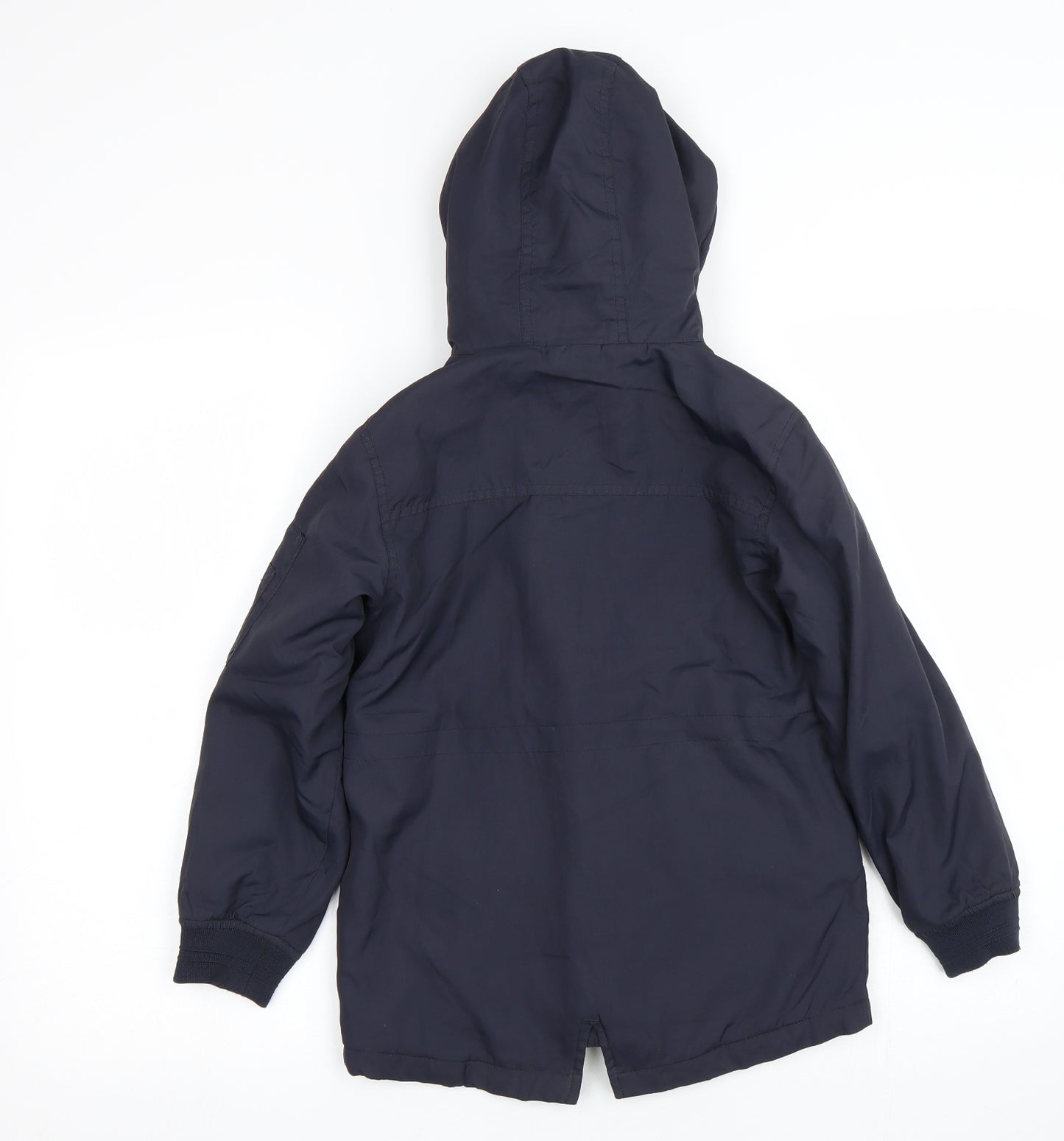 M&S Boys Blue   Rain Coat Coat Size 7-8 Years