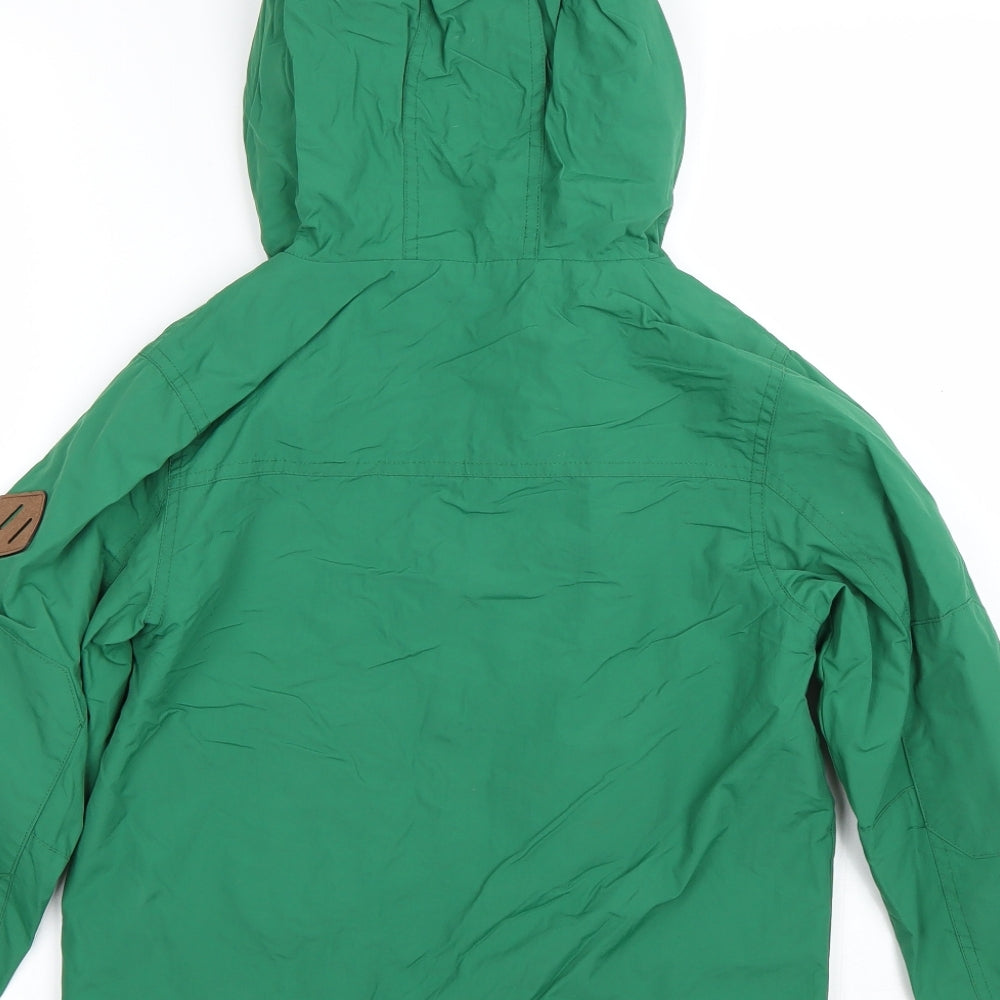 NEXT Boys Green   Rain Coat Coat Size 8 Years