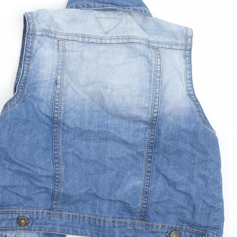 George Girls Blue  Denim Jacket  Size 13-14 Years