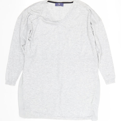 TU Womens Grey   Pullover Jumper Size 8