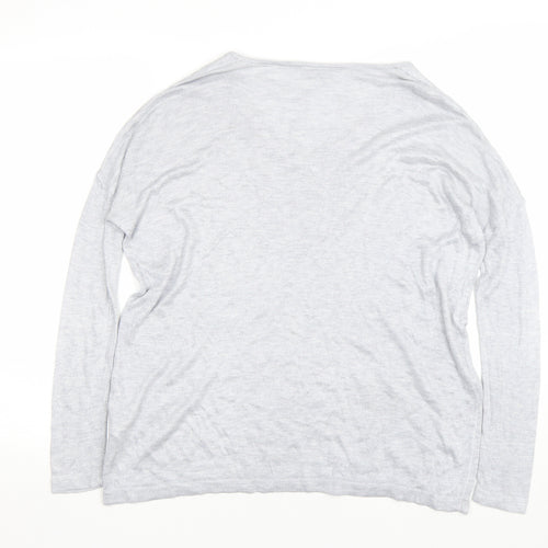 Noisy may Womens Grey   Basic T-Shirt Size S