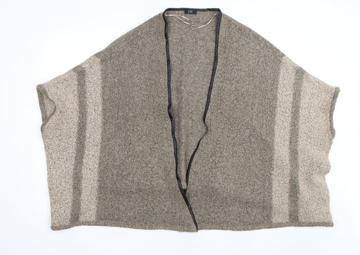 F&F Womens Brown Cardigan Jumper Size M