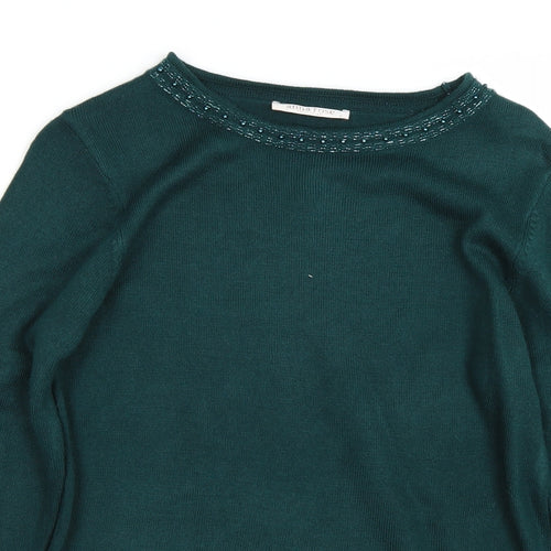 Anna Rose Womens Green   Pullover Jumper Size S