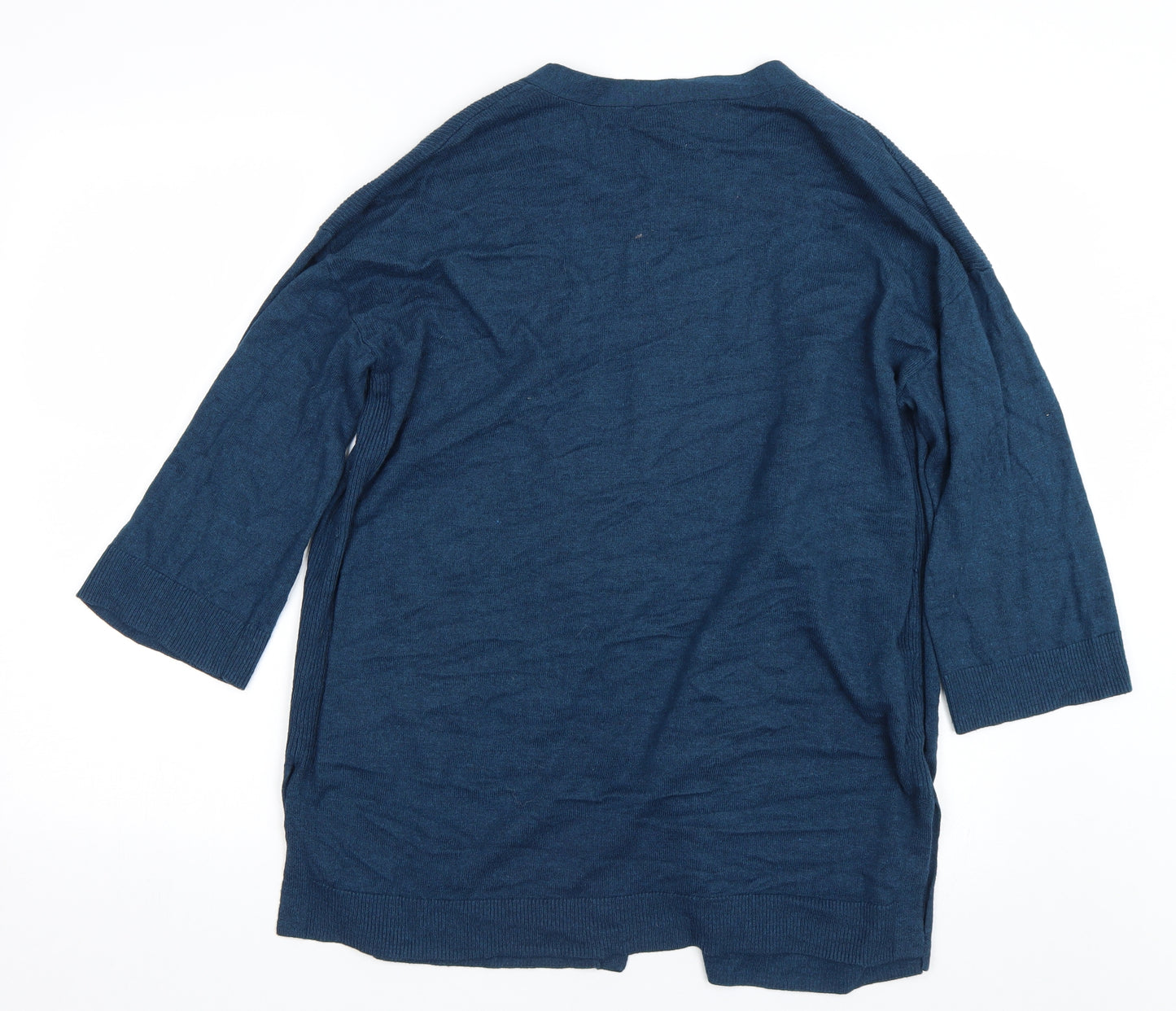 Laura Ashley Womens Blue   Cardigan Jumper Size 10