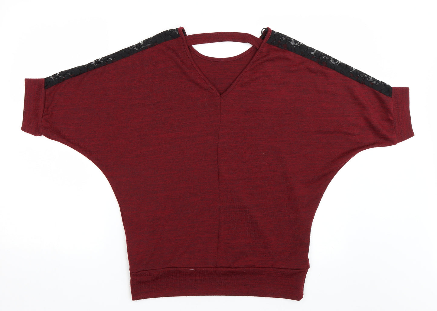 Quiz Womens Red   Basic T-Shirt Size 12