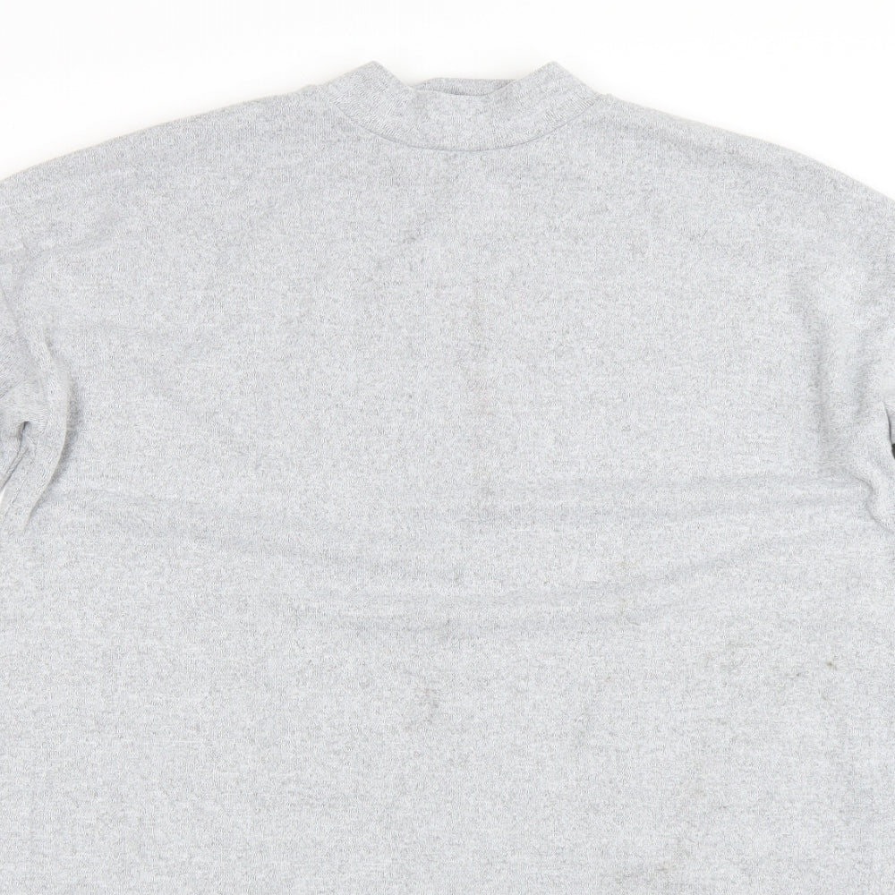 New Look Womens Grey   Basic T-Shirt Size S