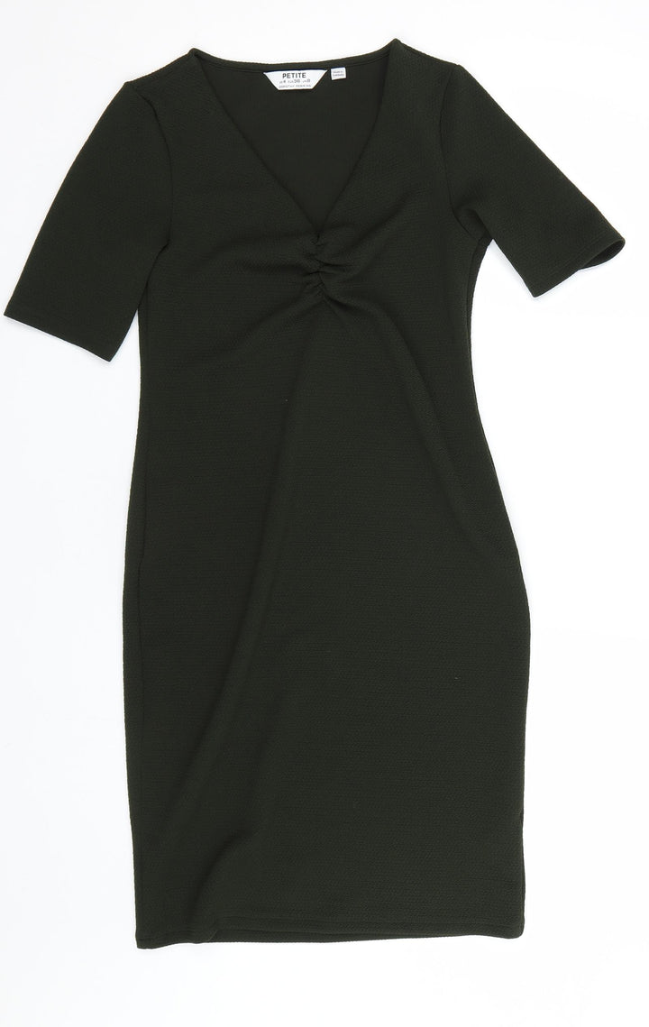 Dorothy Perkins Womens Green T-Shirt Dress Size 8
