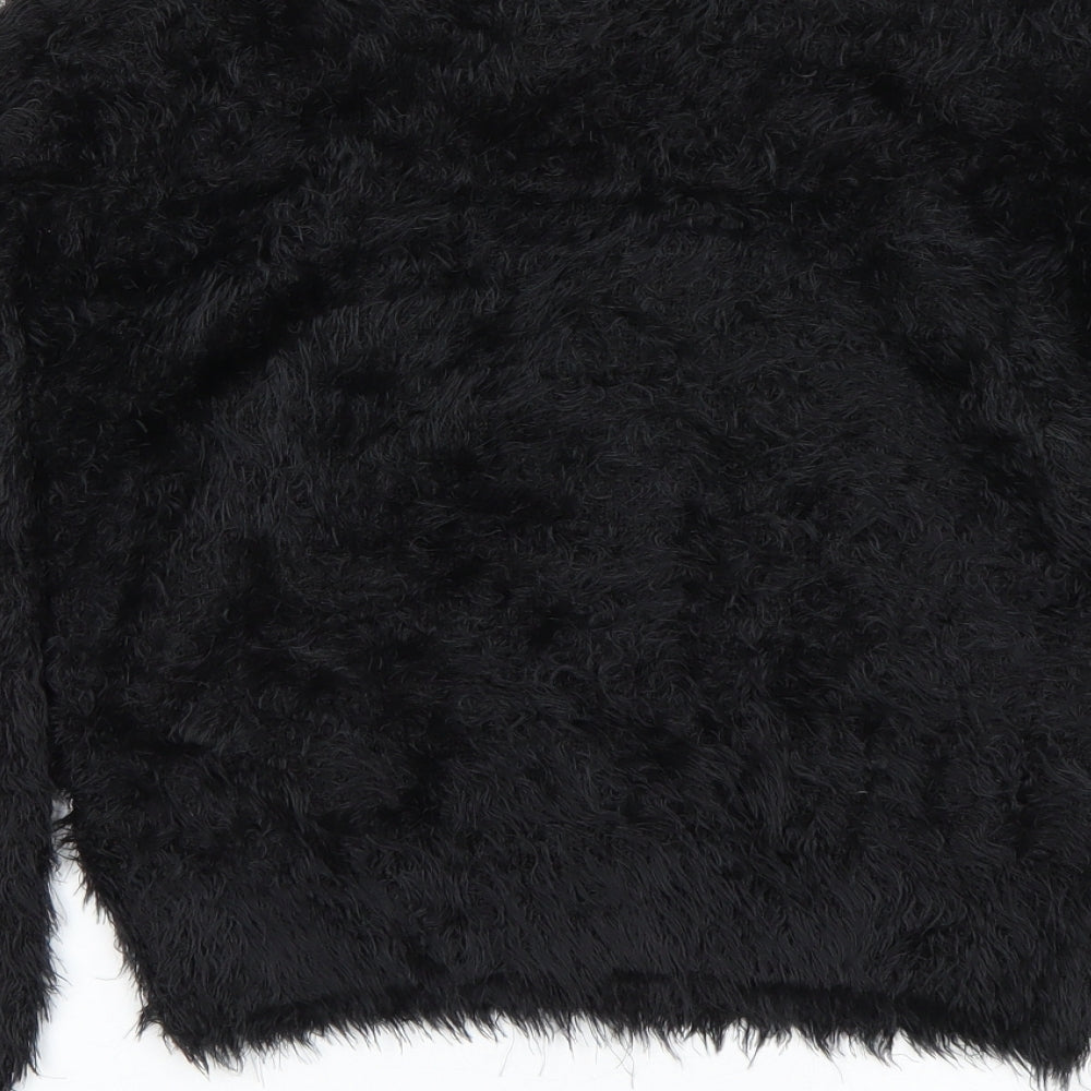 Topshop Womens Black   Pullover Jumper Size 8