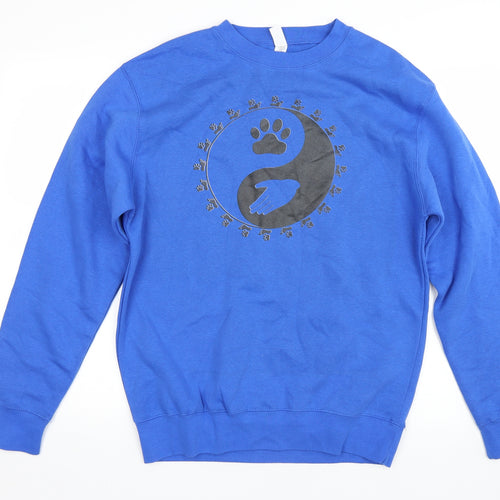 Lane Seven Mens Blue   Pullover Sweatshirt Size M