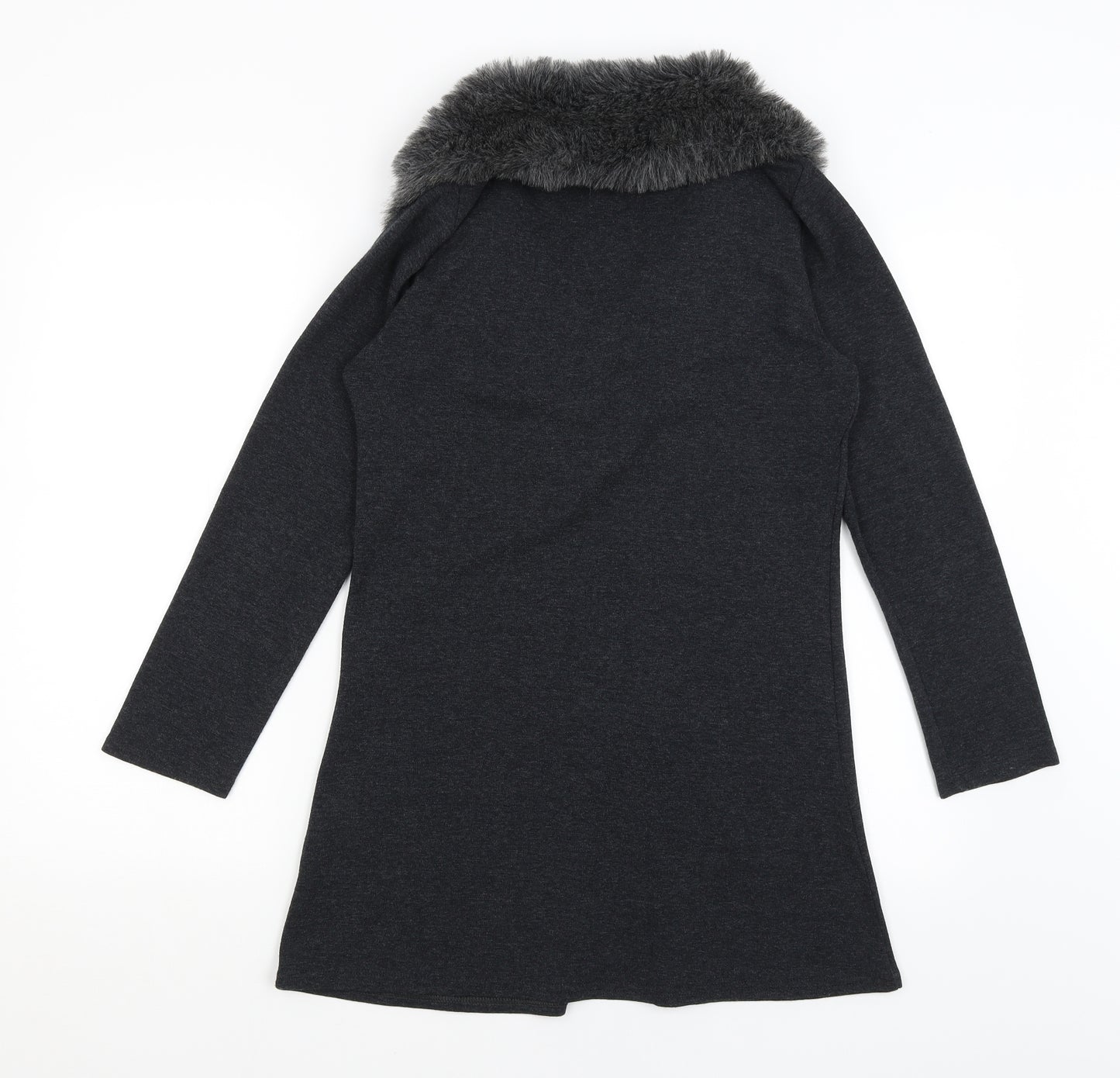 Pilot Womens Grey   Shrug Jumper Size M