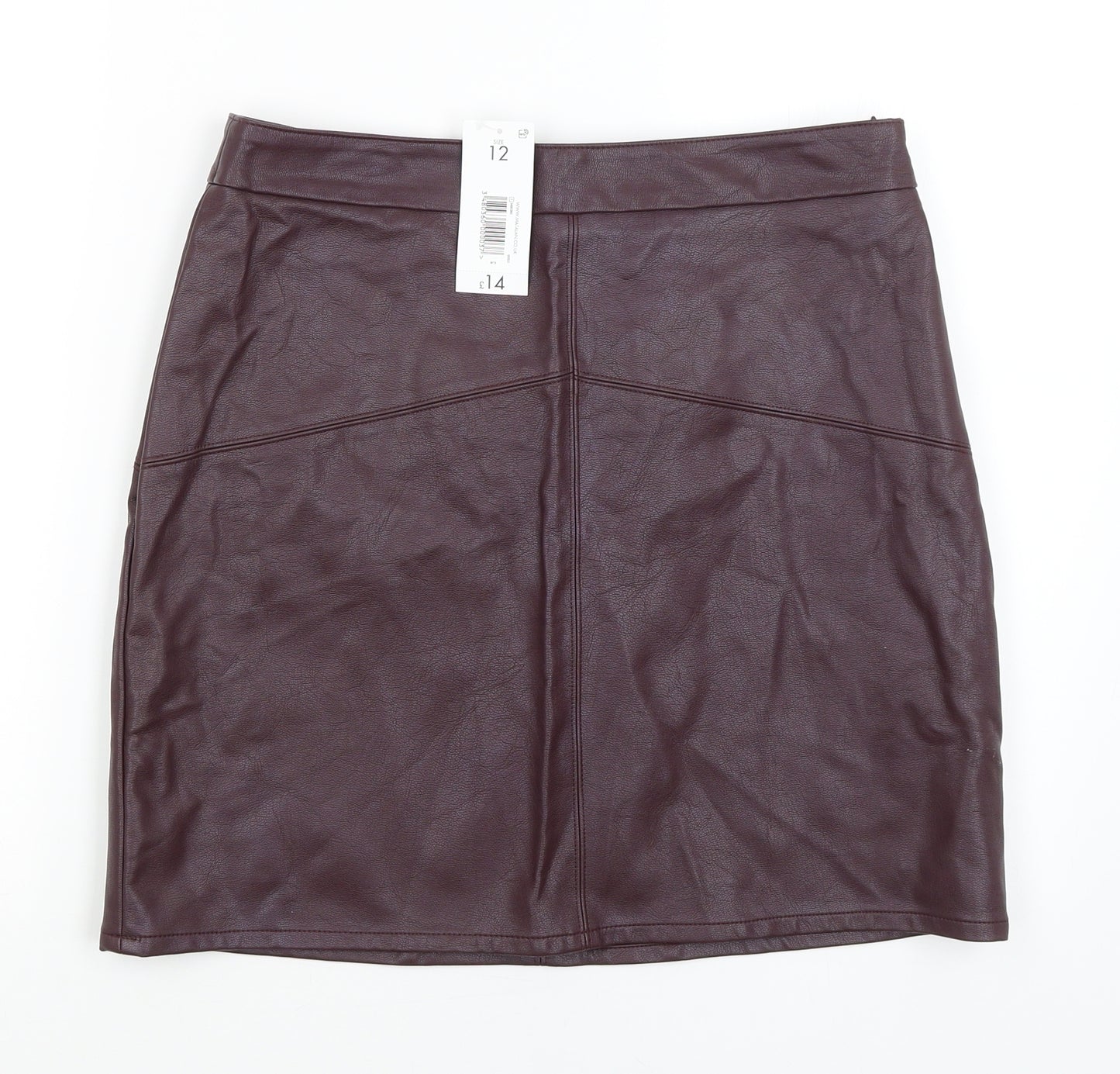 Papaya Womens Purple   A-Line Skirt Size 12