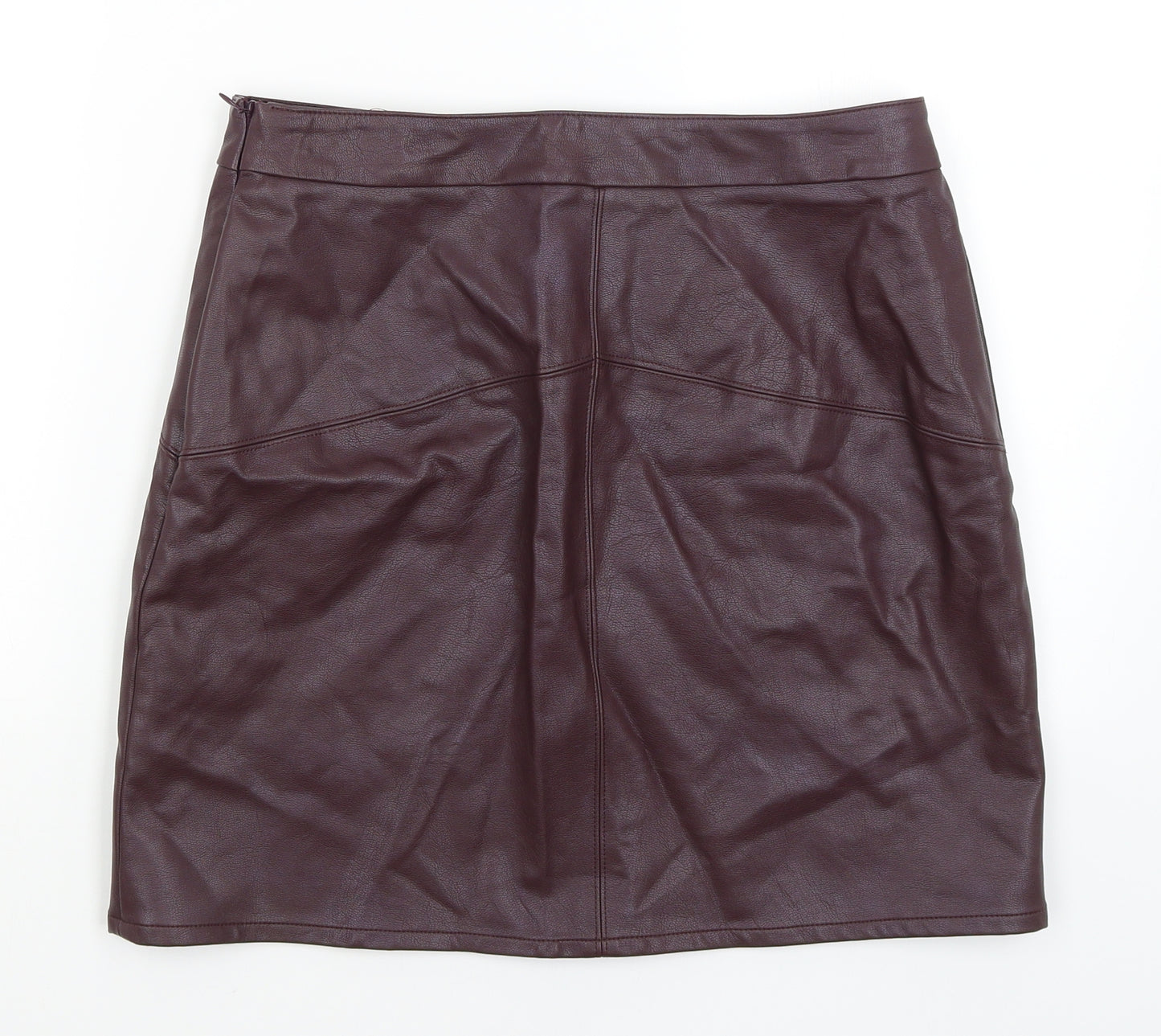 Papaya Womens Purple   A-Line Skirt Size 12