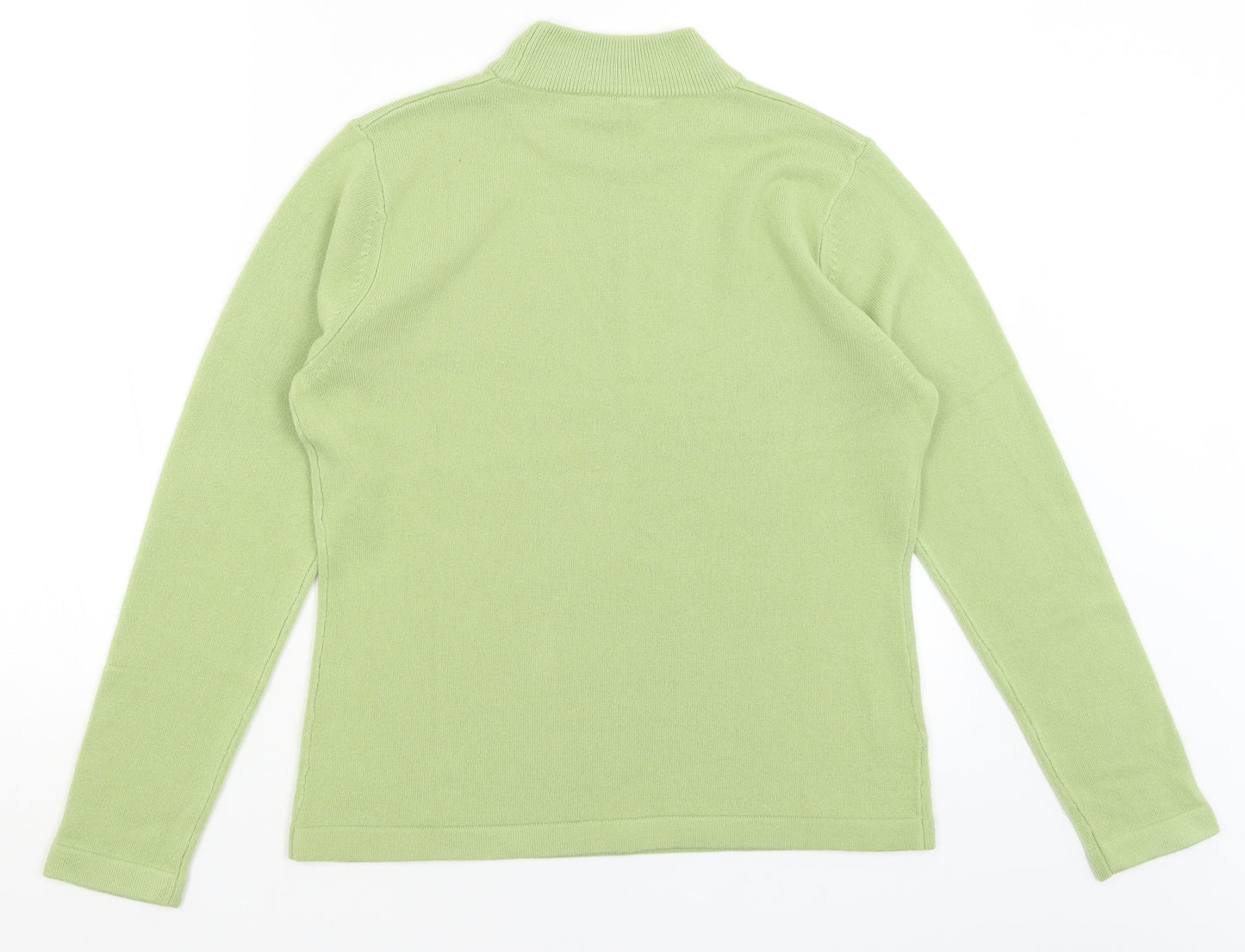 JDV Womens Green   Pullover Jumper Size 12