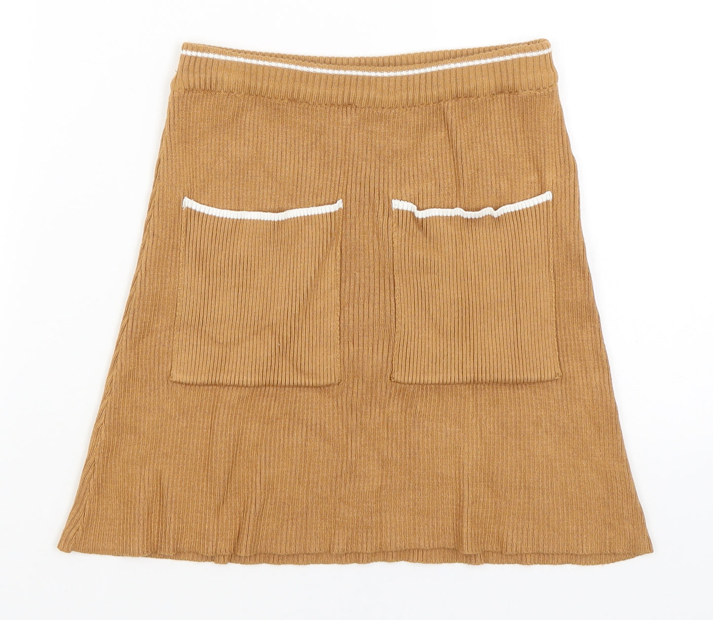 River Island Girls Brown   A-Line Skirt Size 11-12 Years
