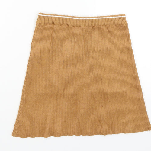River Island Girls Brown   A-Line Skirt Size 11-12 Years