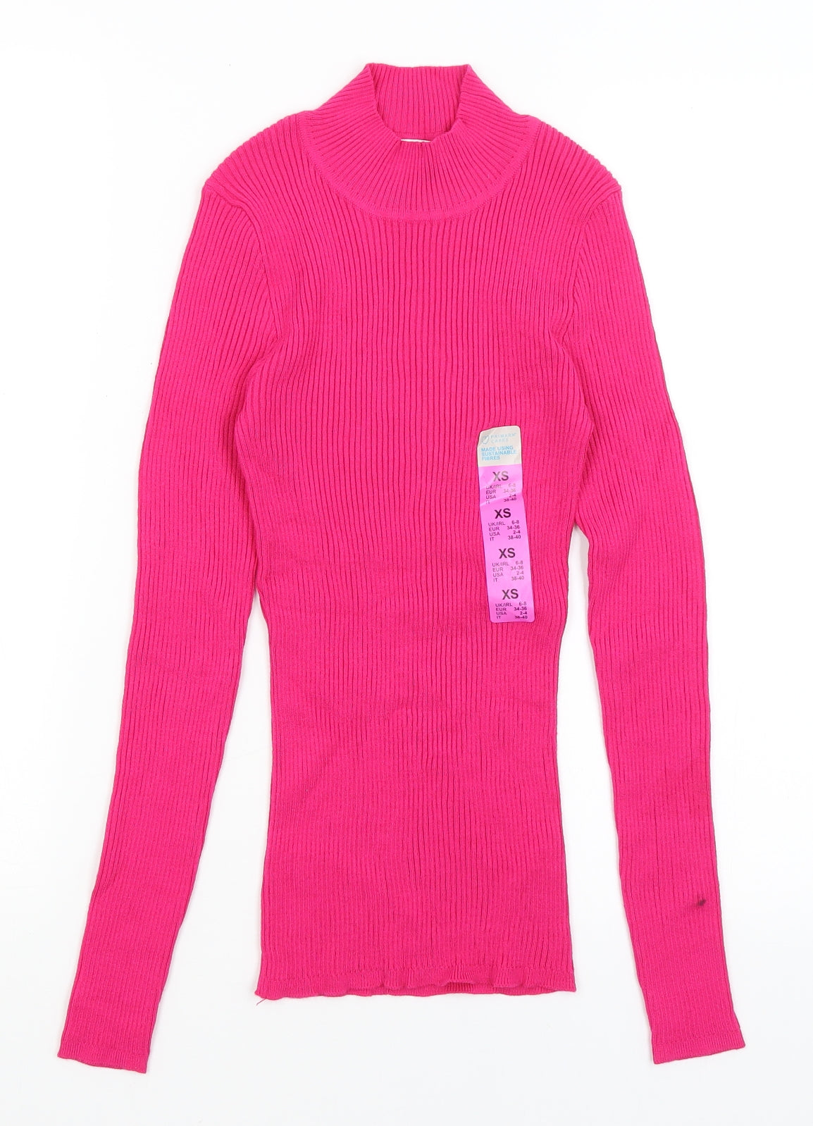 Primark Womens Pink   Basic T-Shirt Size XS