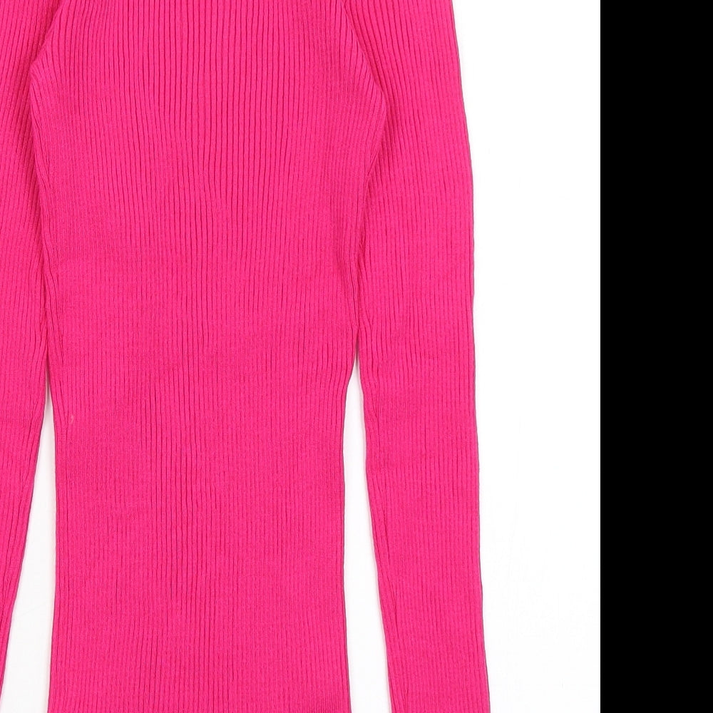 Primark Womens Pink   Basic T-Shirt Size XS