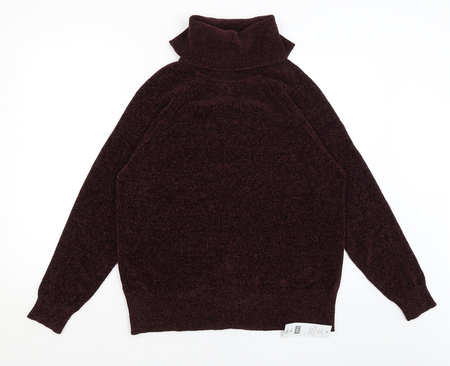 F&F Womens Red   Pullover Jumper Size 16