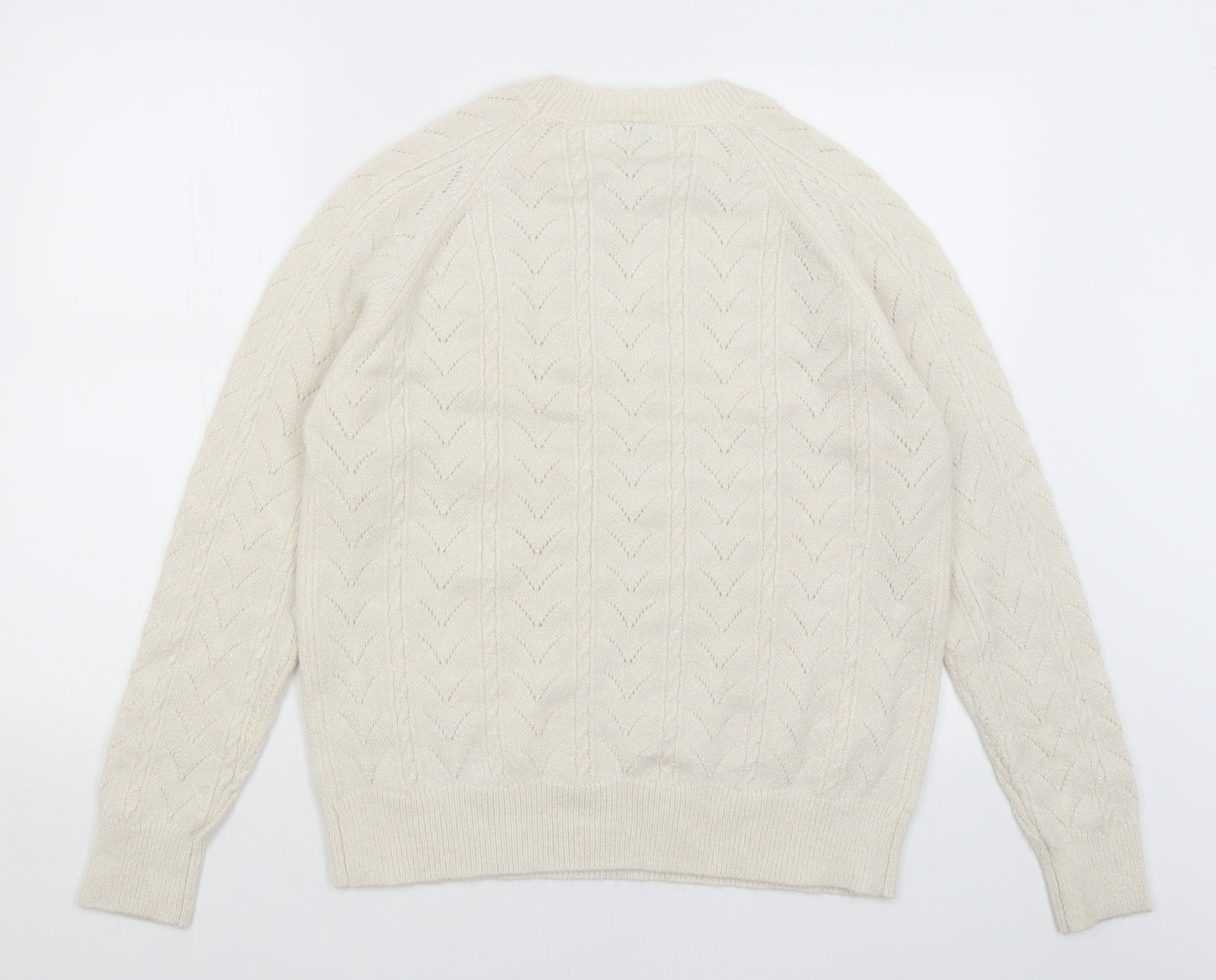 Papaya Womens Ivory   Pullover Jumper Size L