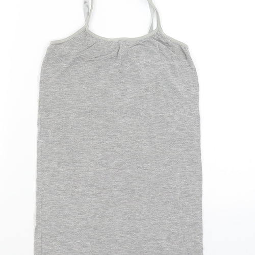 Preworn Womens Grey   Basic Tank Size M