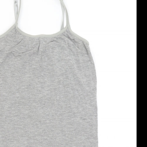 Preworn Womens Grey   Basic Tank Size M