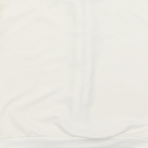 Select Womens White   Full Zip Jumper Size 6