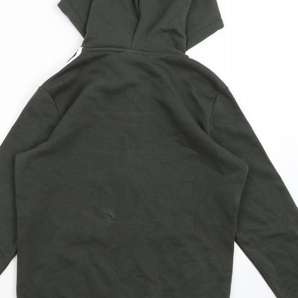 adidas Womens Green   Full Zip Hoodie Size 8