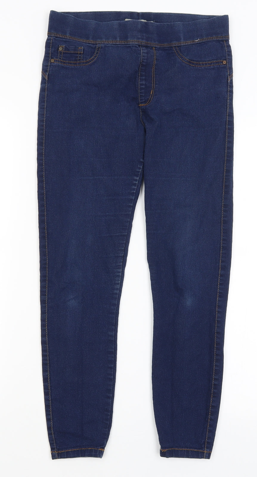 Denim Co Womens Blue   Jegging Jeans Size 10 L24 in