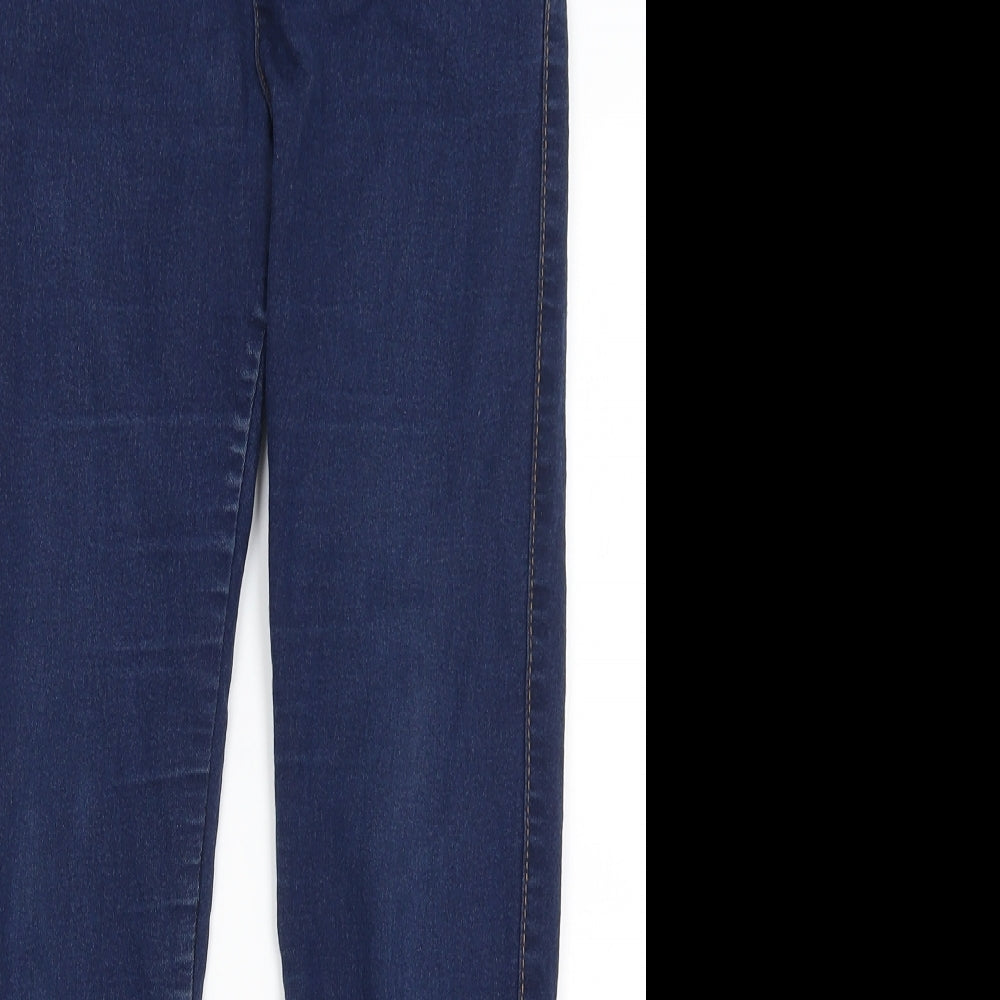 Denim Co Womens Blue   Jegging Jeans Size 10 L24 in