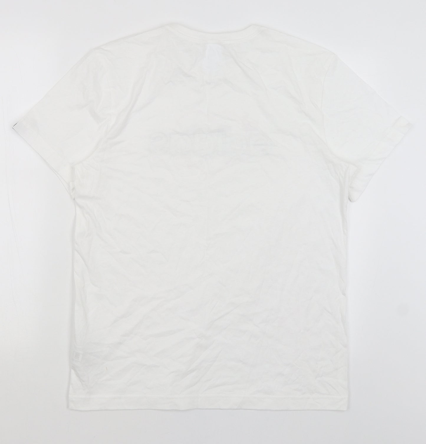 adidas Womens White   Basic T-Shirt Size 10