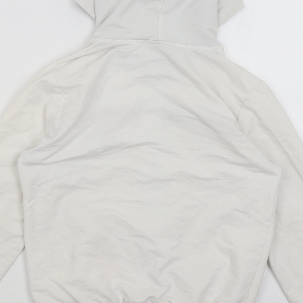 Tommy Hilfiger Womens White   Full Zip Hoodie Size S