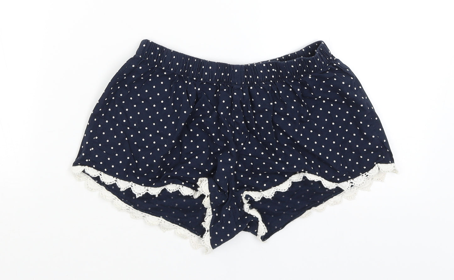 Love to Lounge Womens Blue Floral  Babydoll Pyjama Pants Size S