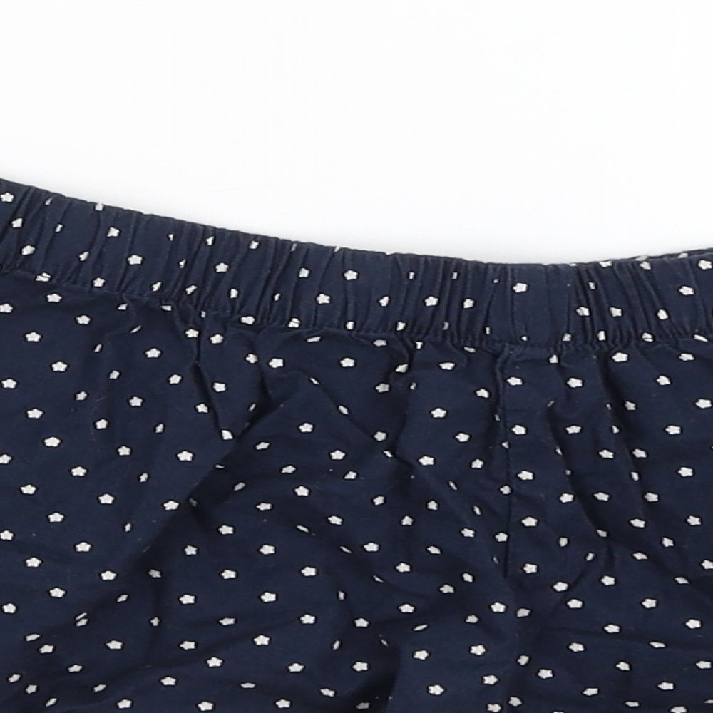 Love to Lounge Womens Blue Floral  Babydoll Pyjama Pants Size S