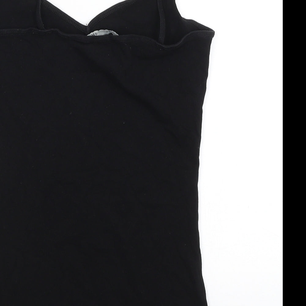 H&M Womens Black   Basic Tank Size XS